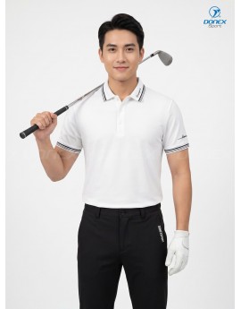 Áo thể thao nam MC-9156 Trắng phối đen